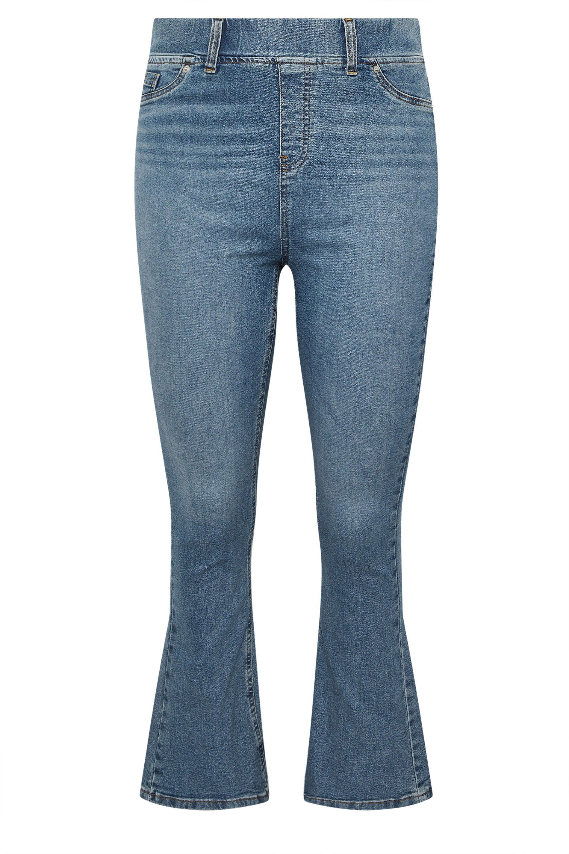 Yours Denim Flared Jeggings