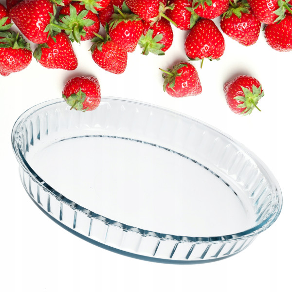 KADAX Forma Do Tarty Ciast Pizzy Żaroodporna 27cm