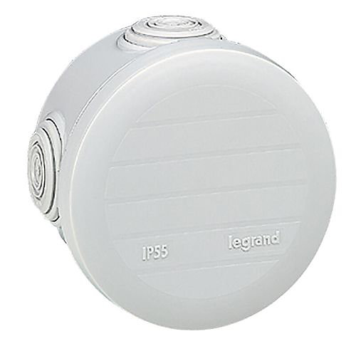 Boîte de dérivation PLEXO ronde gris D70mm - LEGRAND - 092002