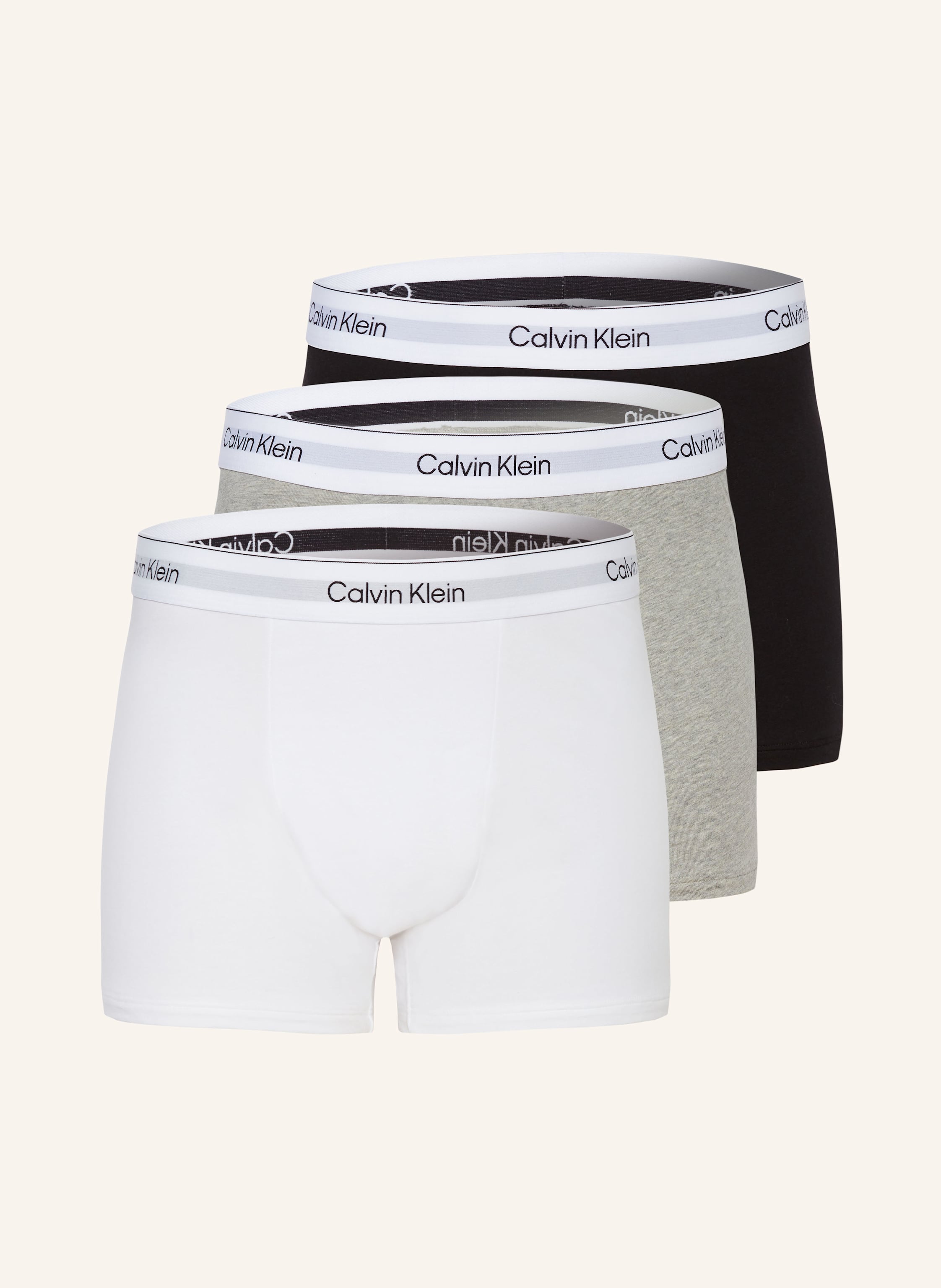 Calvin Klein 3er-Pack Boxershorts ICON COTTON Relaxed Fit