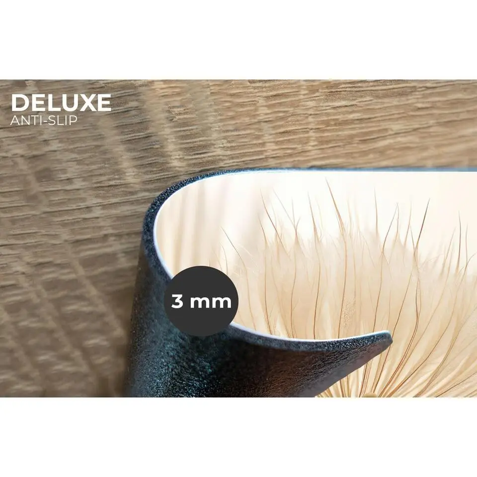 MuchoWow Placemat (6stuks) 45x30cm Bloemen Beige Natuur