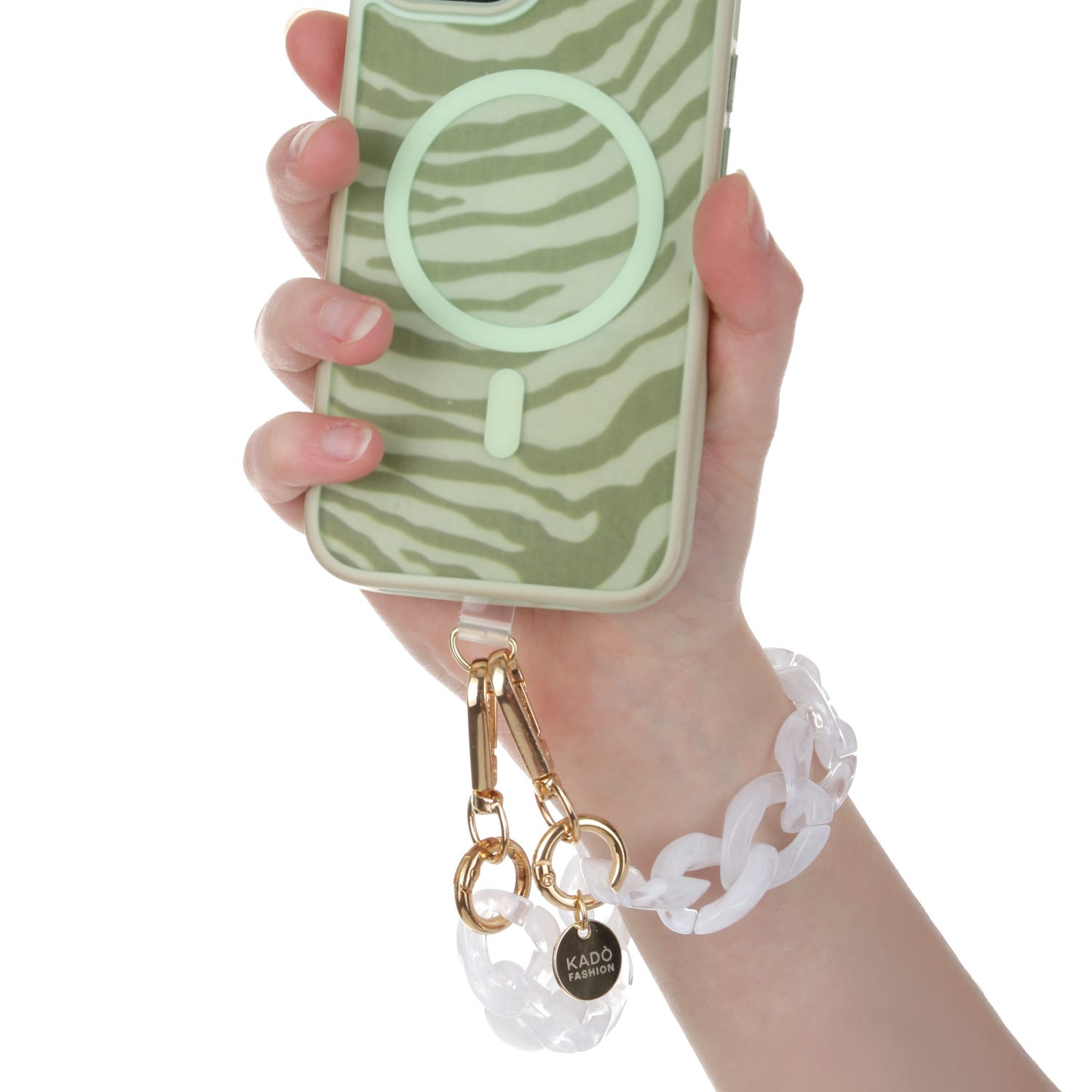 Bracciale per smartphone bianco 30 cm – Fashionally