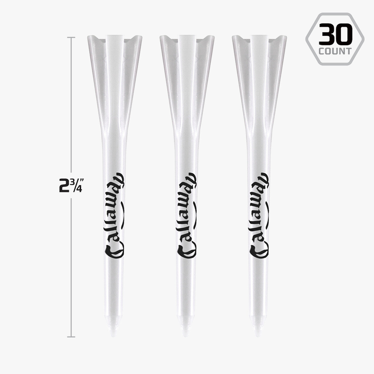Performance CG Logo Tees 2 3/4" 30-Pack