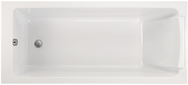 Baignoire droite 160 x 70 cm blanc brillant Jacob Delafon