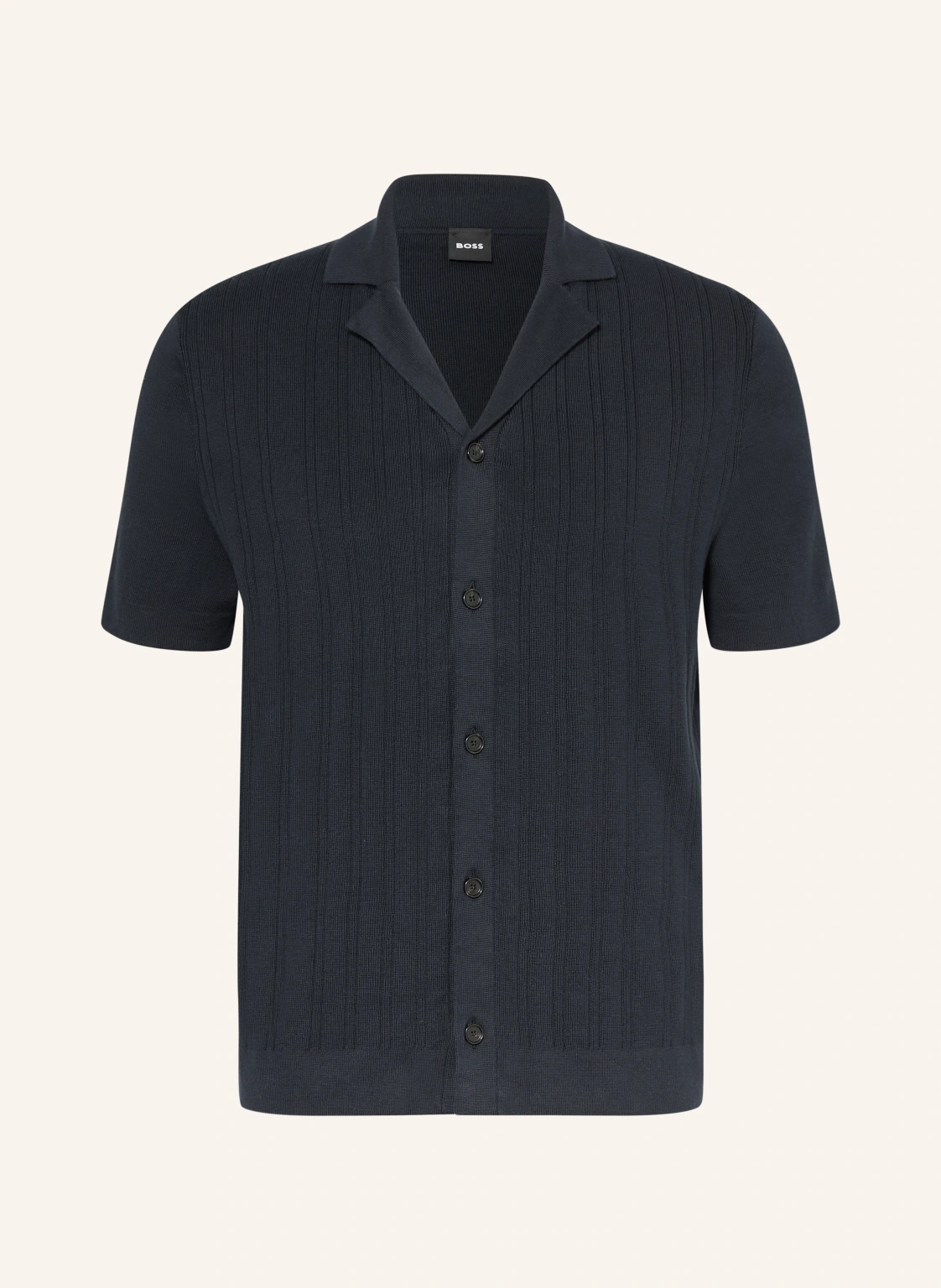 BOSS Strickhemd NERI Slim Fit