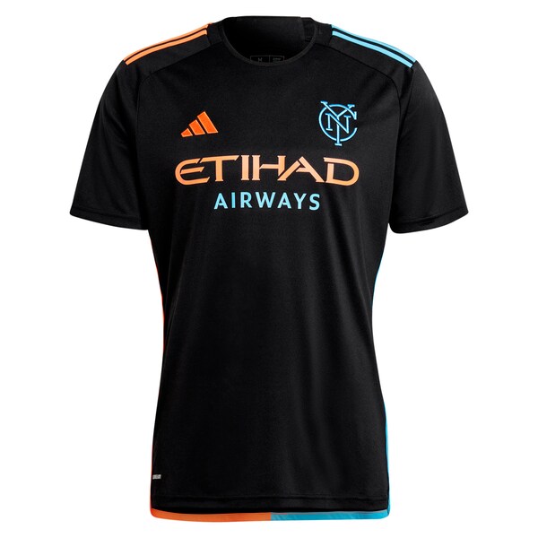 Maximiliano Moralez New York City FC adidas 2024 24/7 Kit Replica Player Jersey - Black