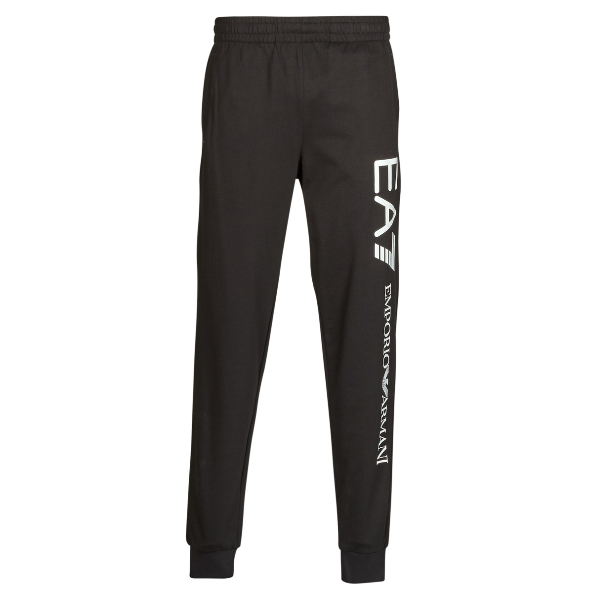 Emporio Armani EA7 - TRAIN LOGO SERIES M PANTS CH COFT CC - TRAIN LOGO SERIES M PANTS - Black / White