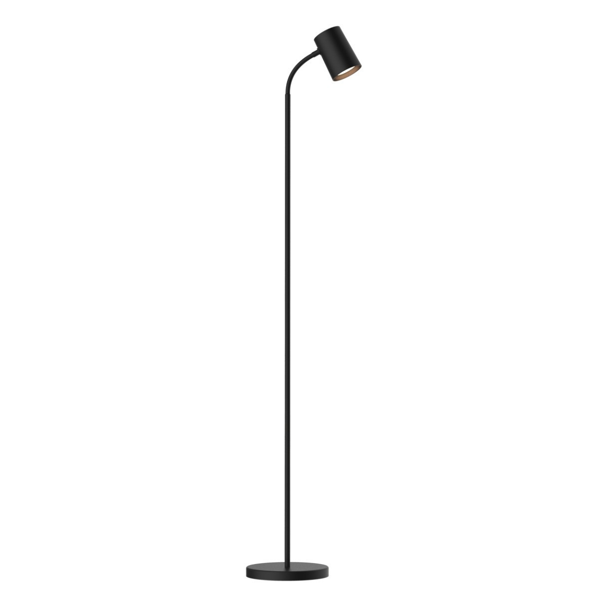 Lampa podłogowa czarna FELIX 1xGU10x9W wym:138x22x22cm Polux