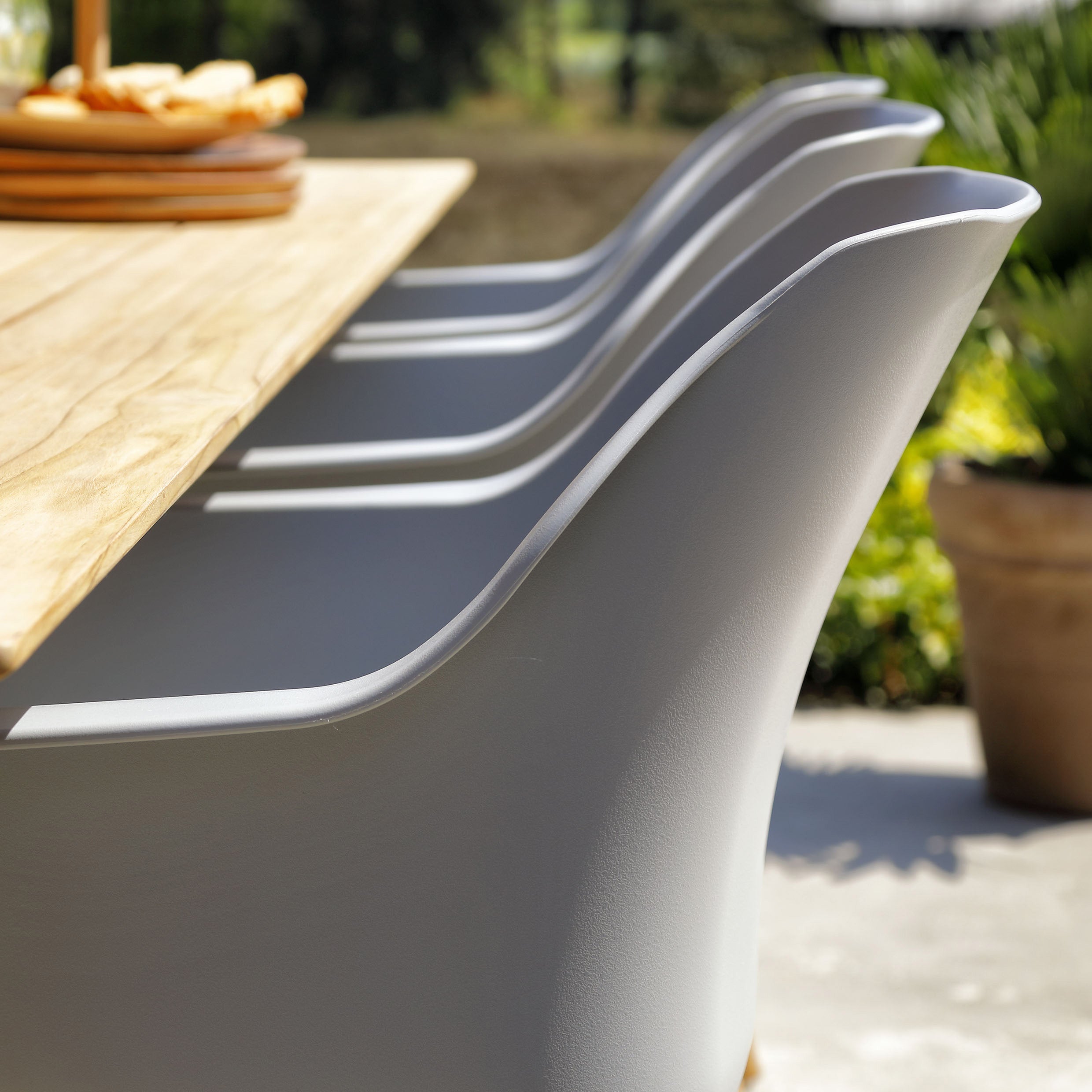 Hartman Sophie Element Tuinstoel - Set van 2 - Misty Grey