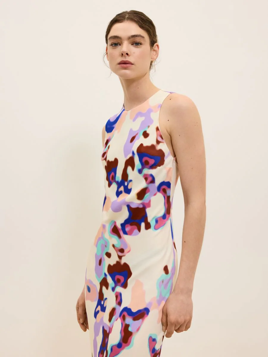 Printed Maxi Dress