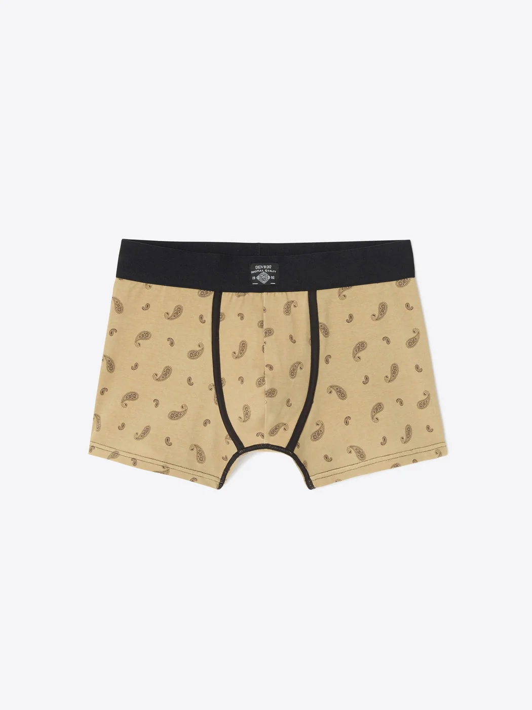 Boxer fantaisie en coton biologique