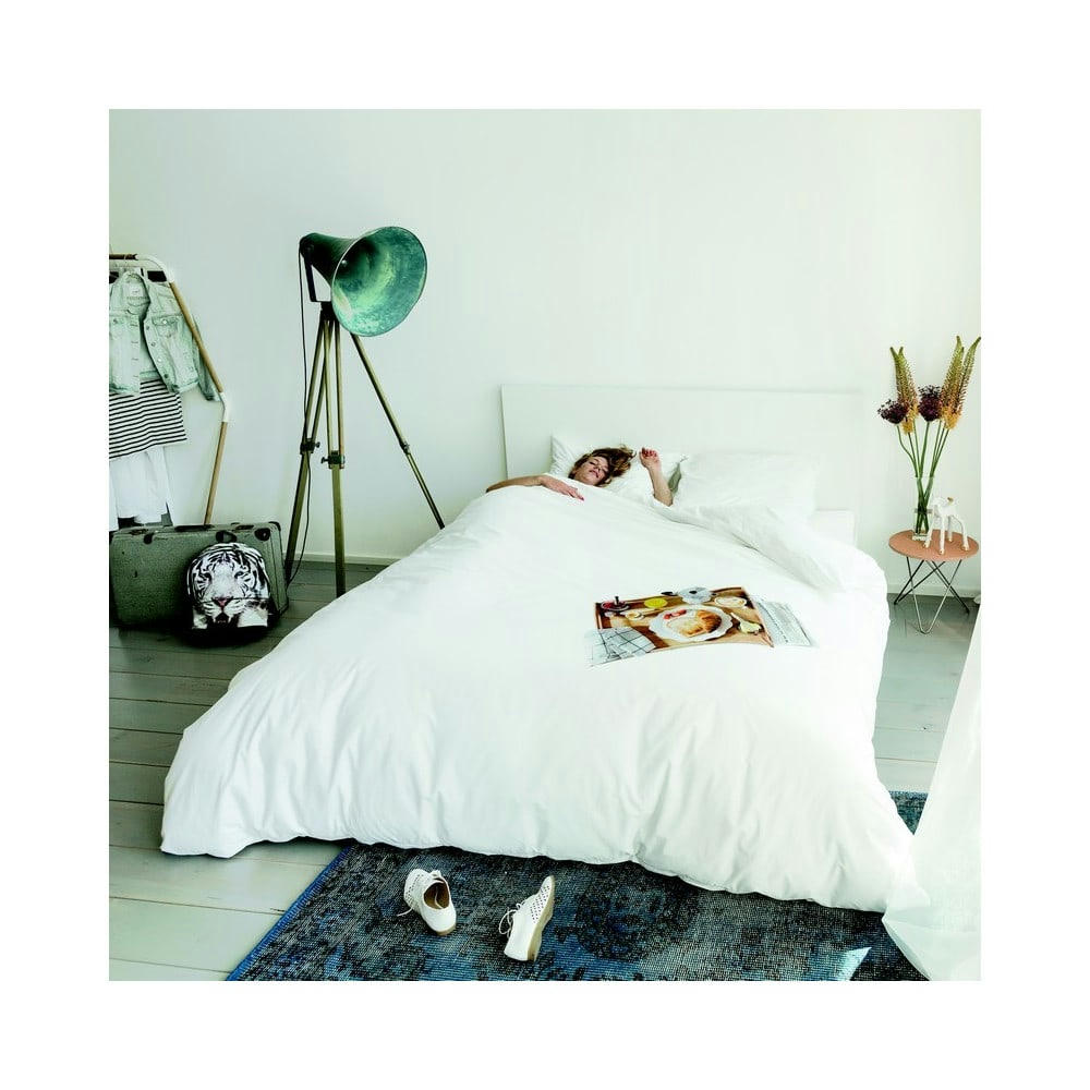 - Parure de lit Breakfast blanc