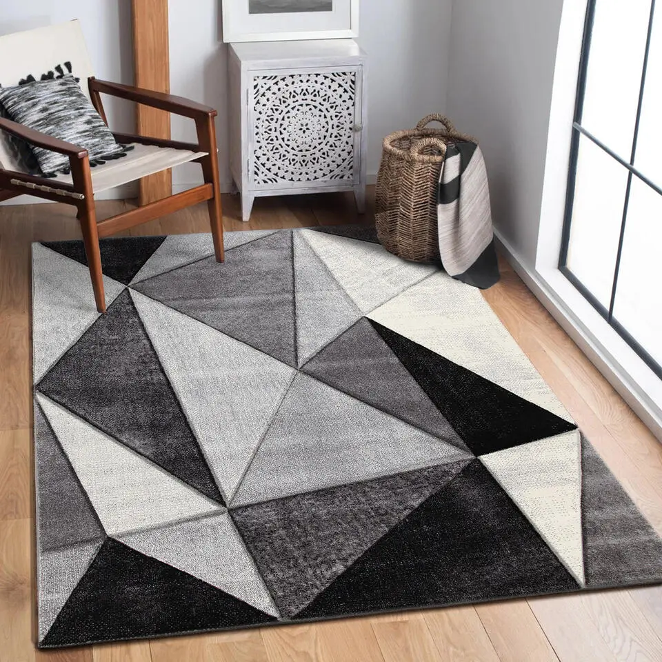 Dutch Lifestyle vloerkleed Ray C grijs - 200x300cm