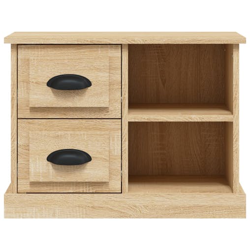 NNEVL Bedside Cabinet Sonoma Oak 60x35.5x45 cm