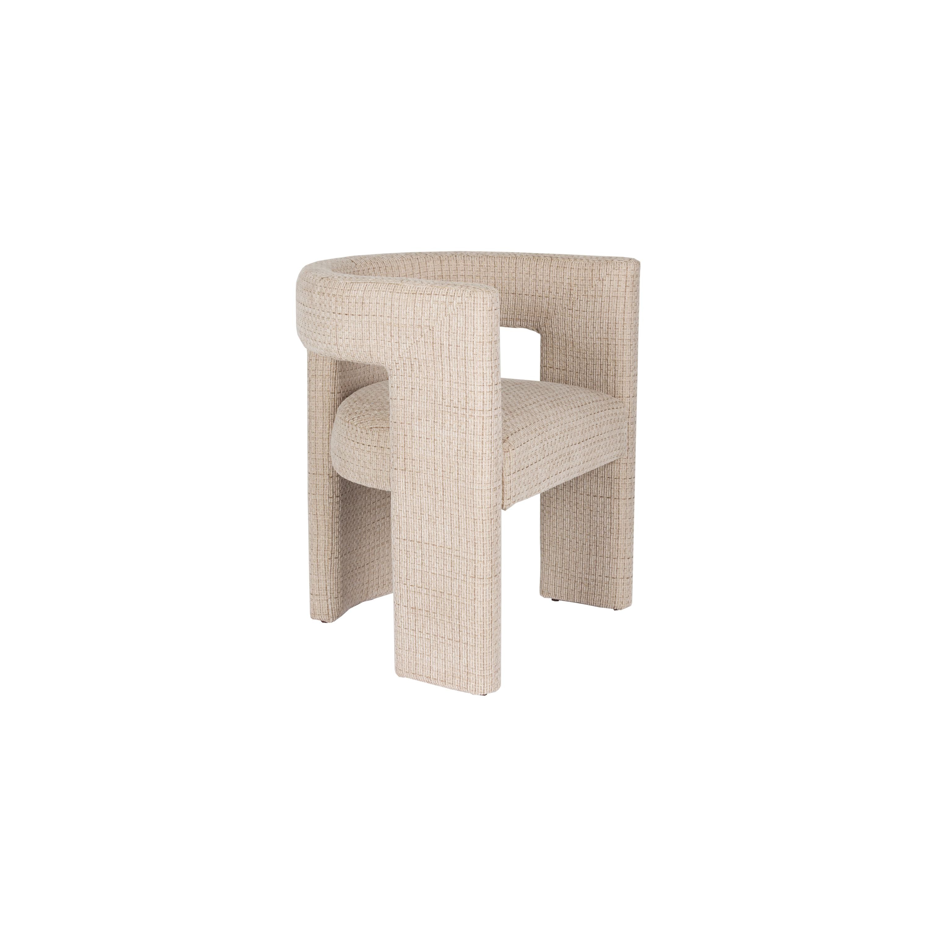 Dutchbone Medina Eetkamerstoel Armleuning Beige
