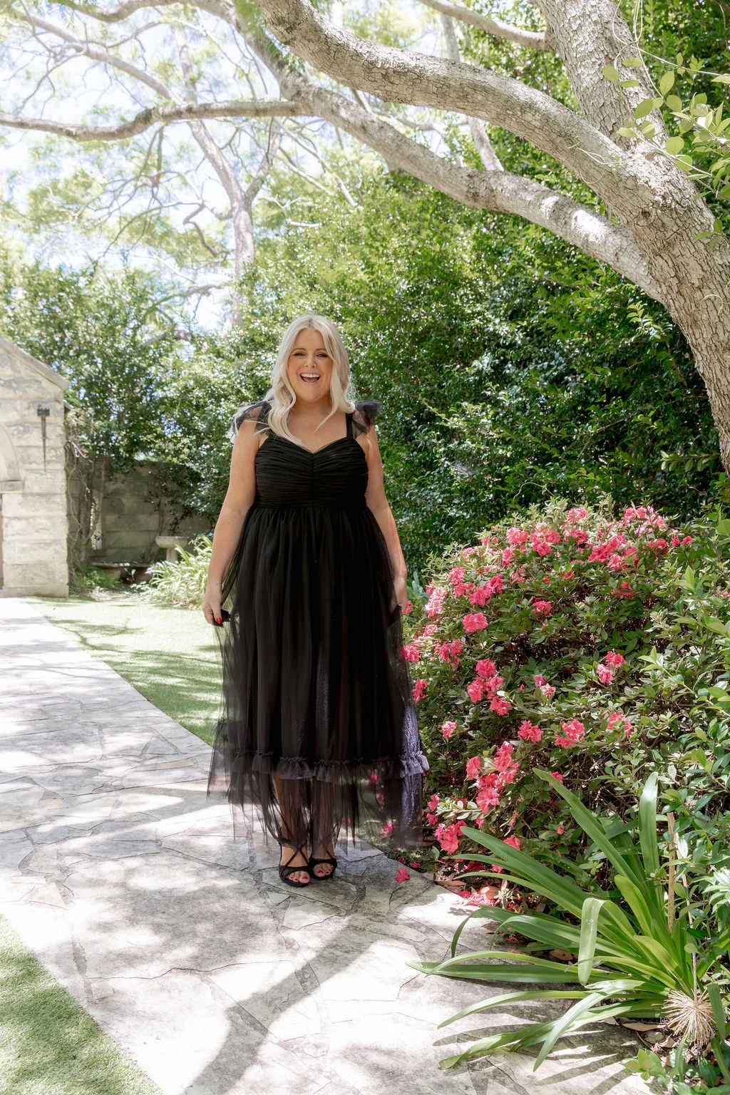 Princess Maxi Dress in Black