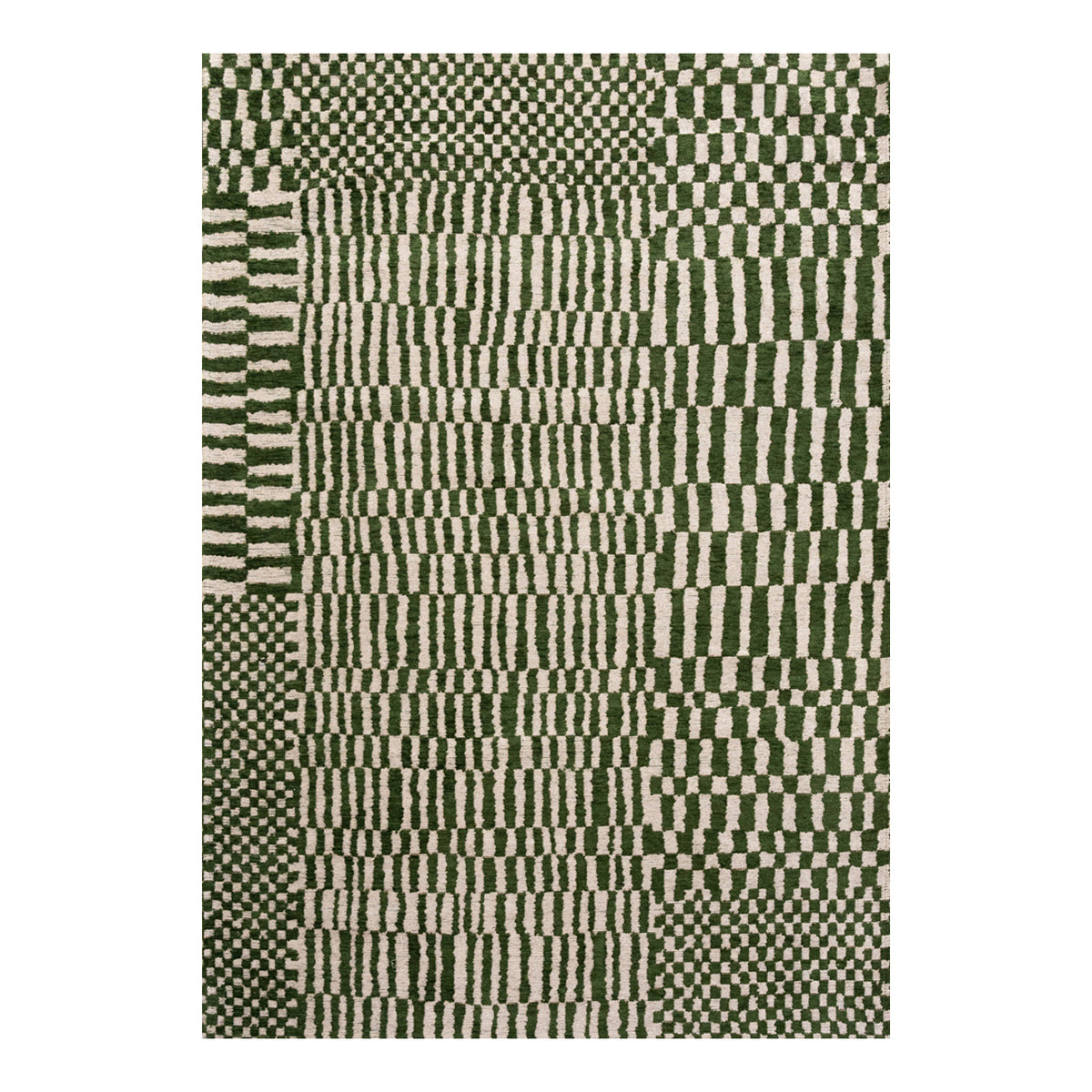 Ecorugs vloerkleed Oasis - groen - 170x240cm