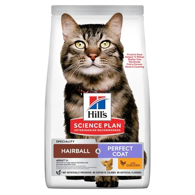 Hill's Science Plan Hairball & Perfect Coat Adult Chicken