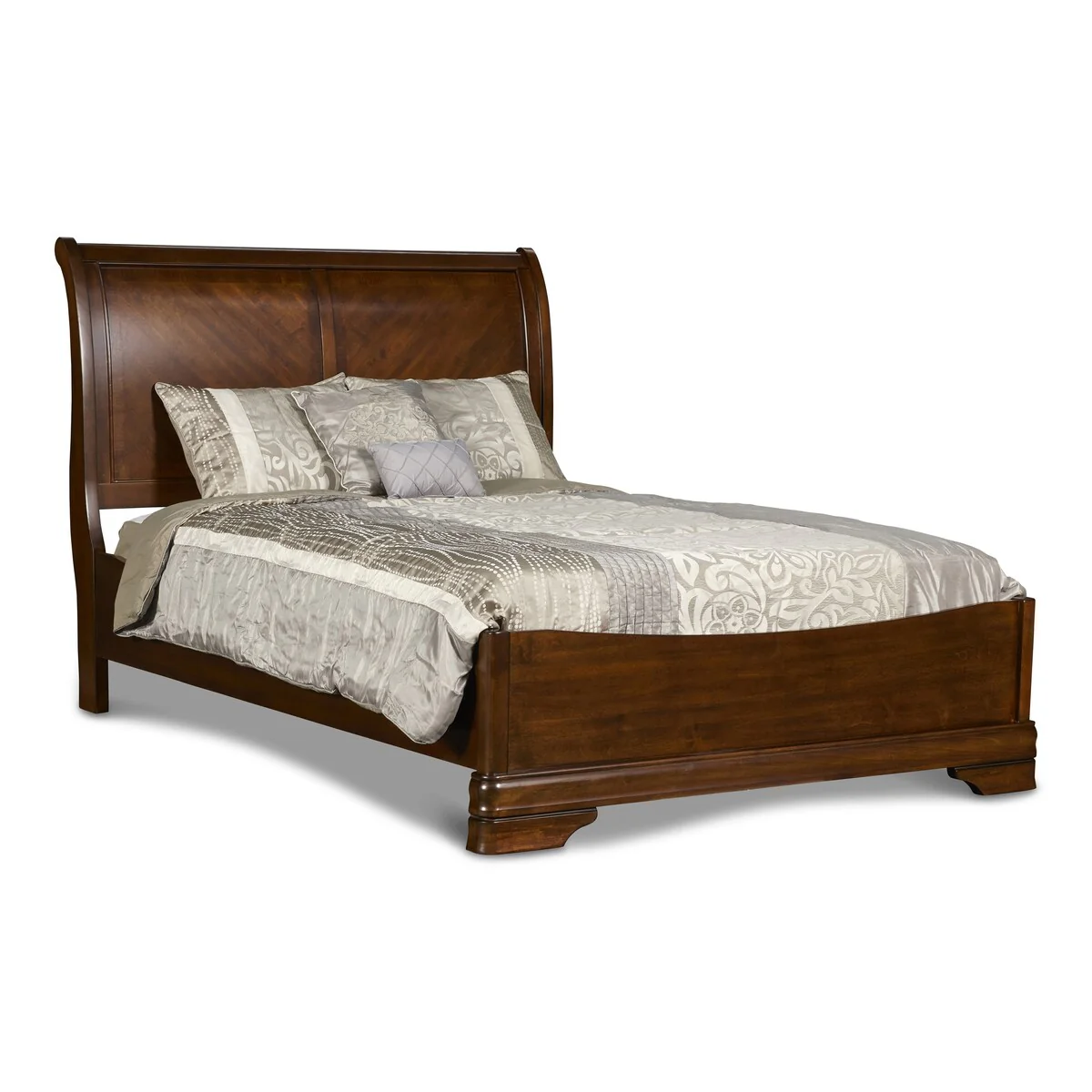 New Classic Furniture Gwenivere Burnished Cherry 4-piece Bedroom Set
