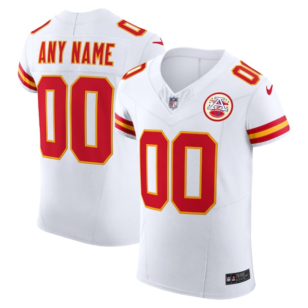 Kansas City Chiefs Nike Vapor F.U.S.E. Elite Custom Jersey - White