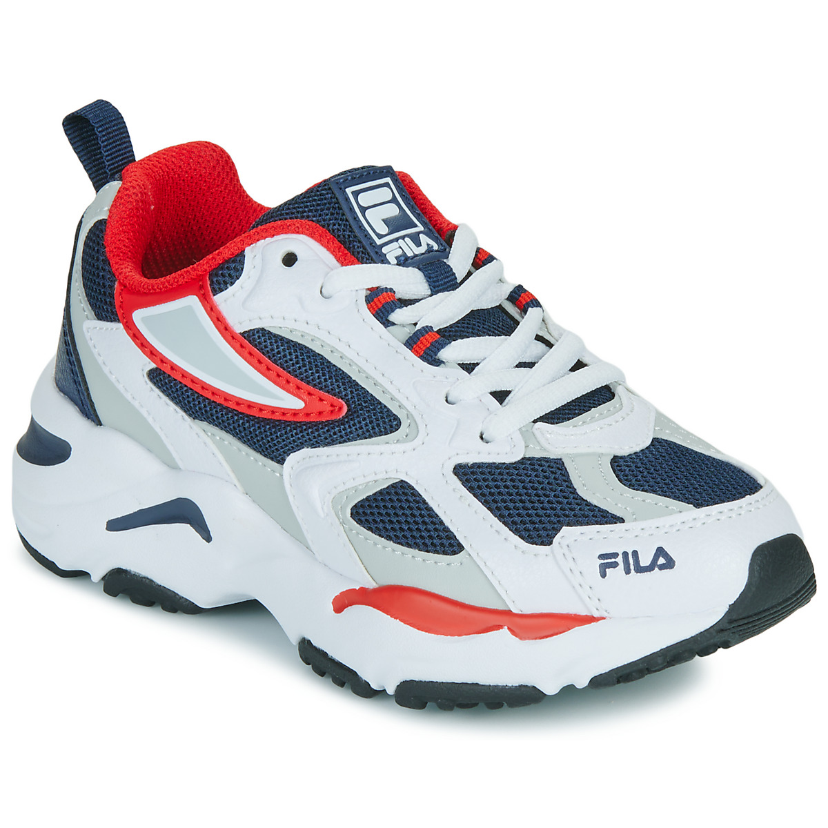 Fila - CR-CW02 RAY TRACER kids - White / Marine / Red