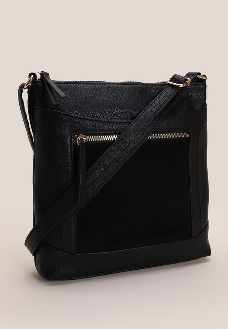 Womens Black Tessa Shoulder Bag