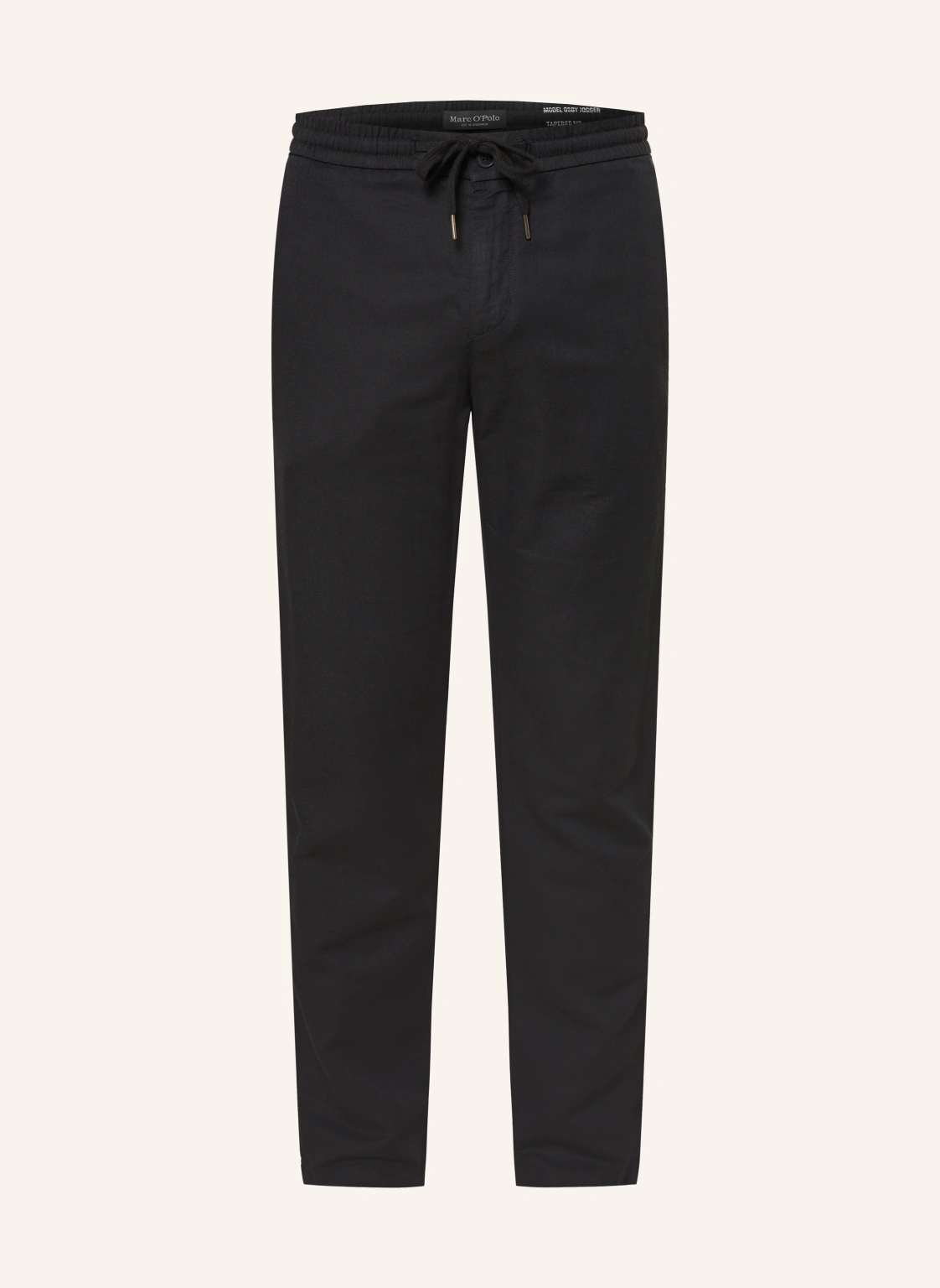 Marc O'Polo Hose OSBY JOGGER im Jogging-Stil Tapered Fit mit Leinen