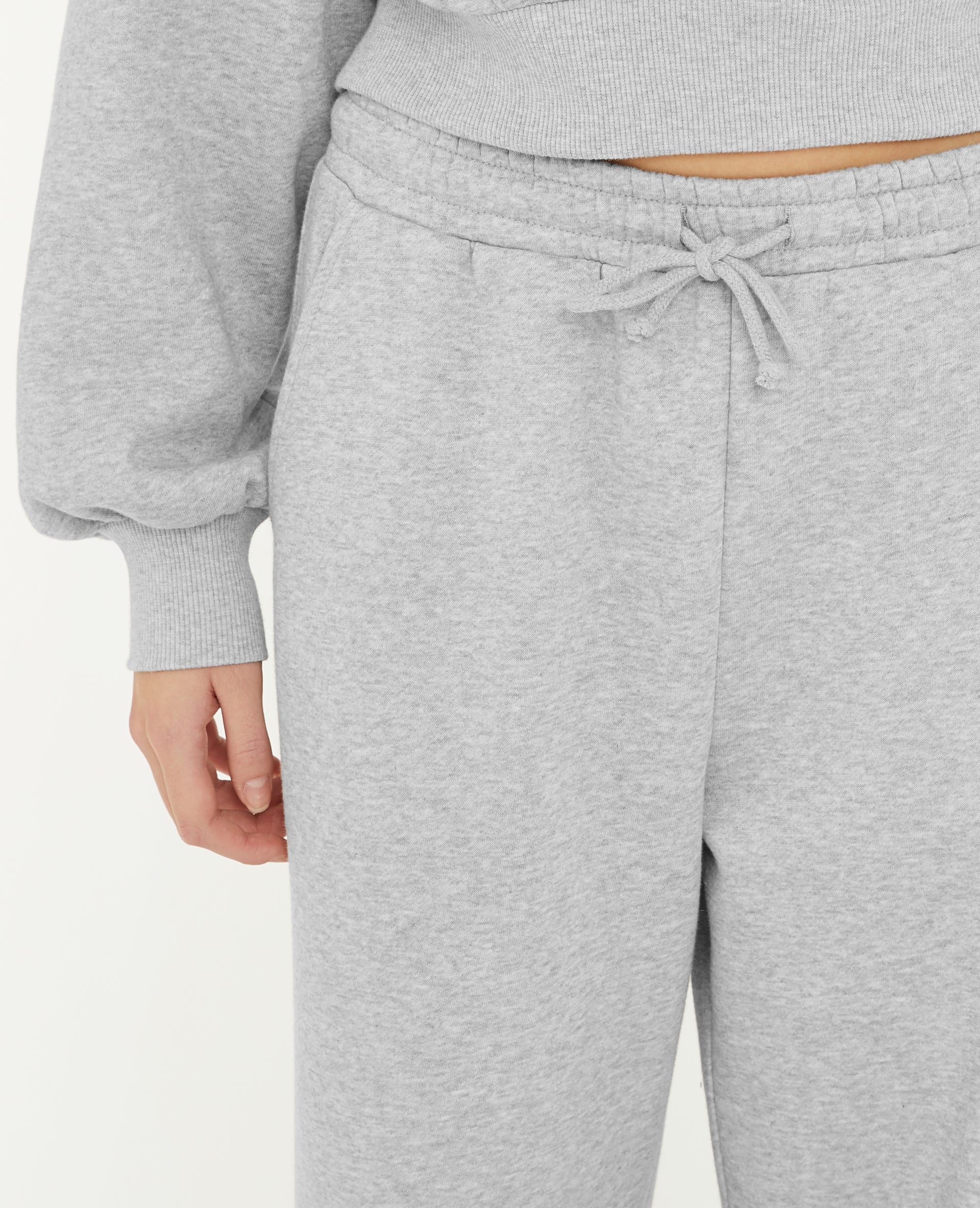 Pantalon de jogging droit en molleton