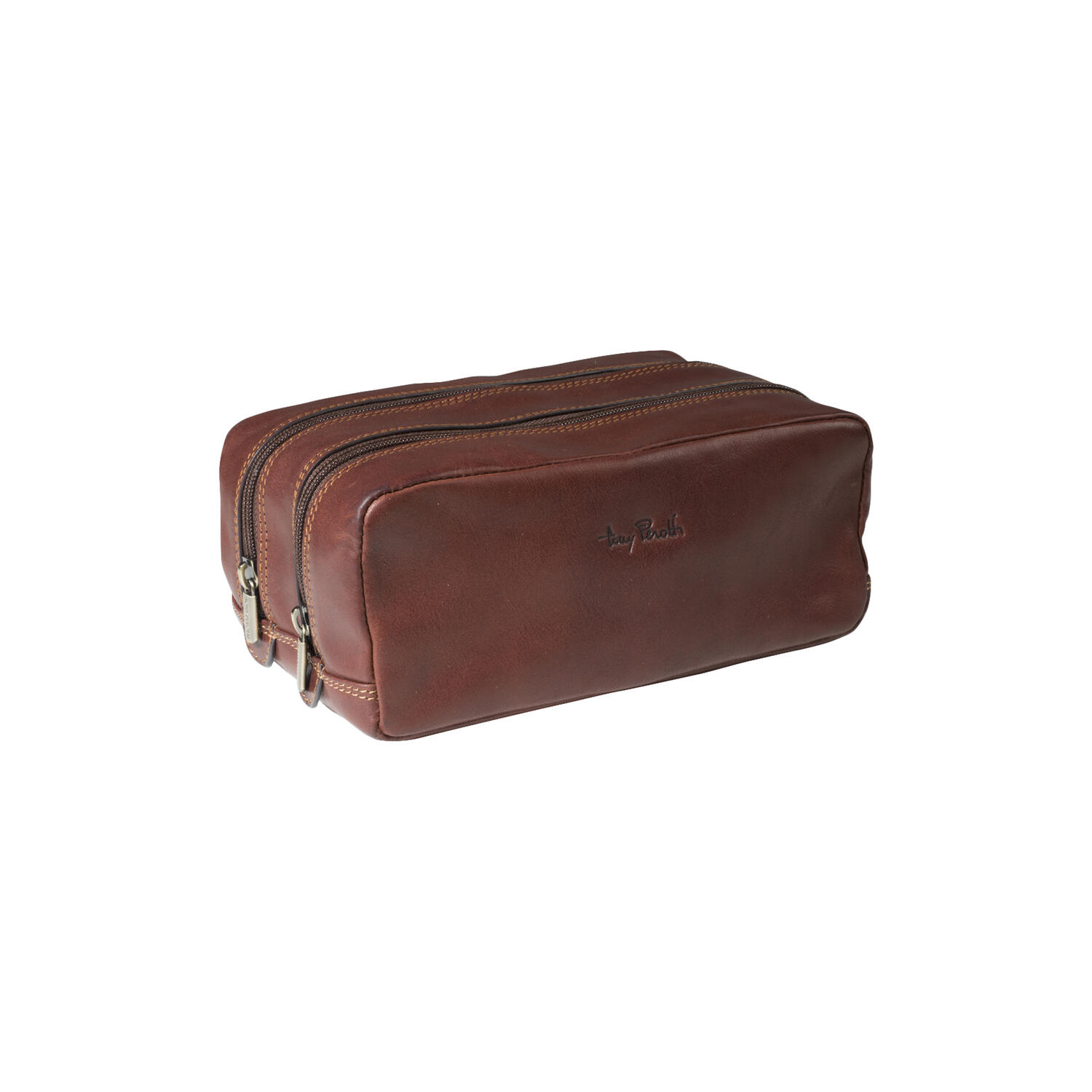 Toilet Bag, dark brown
