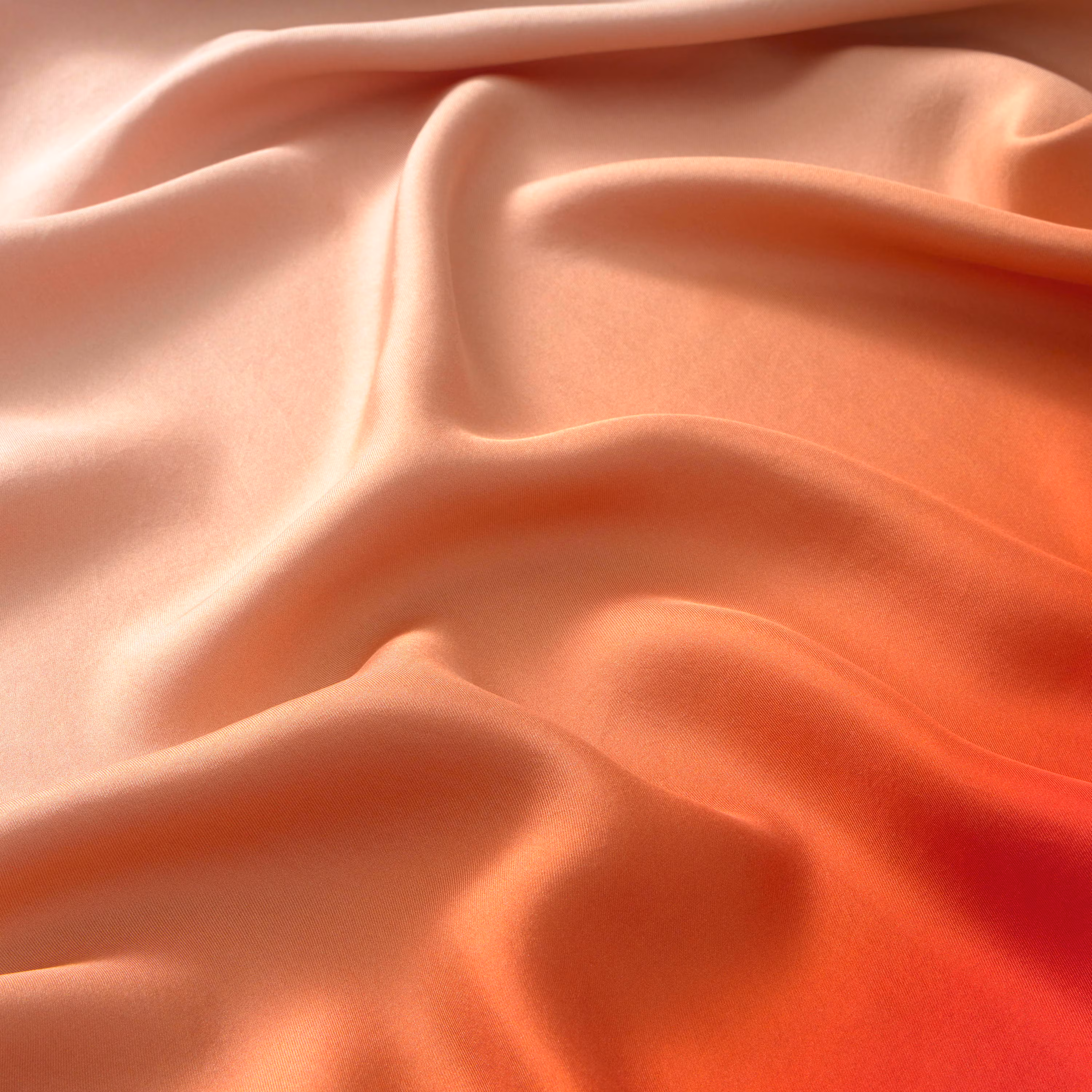 Pañuelo cuadrado naranja TOUS Double Way Gradient