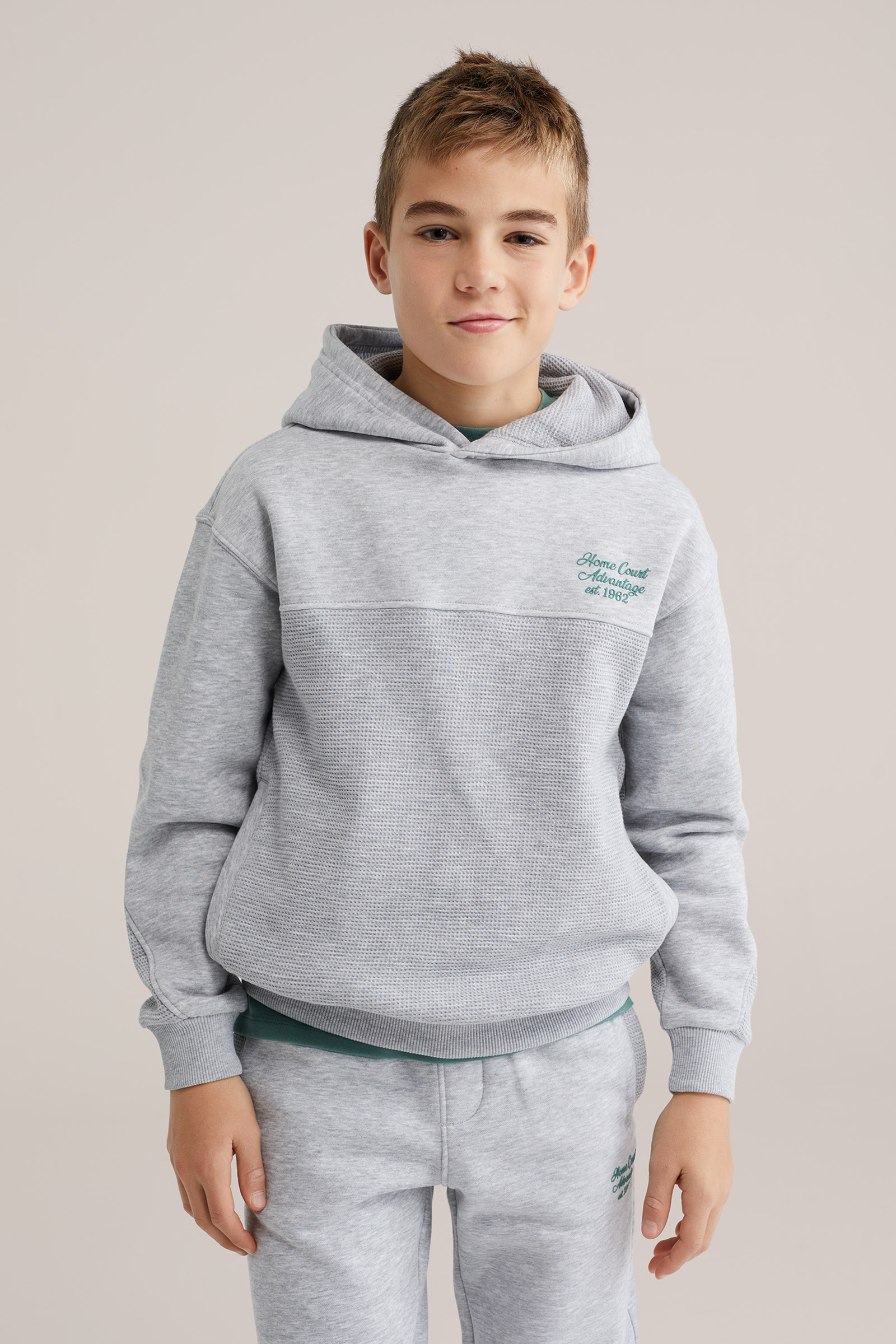 Jongens Hoodie en joggingbroek met structuur
