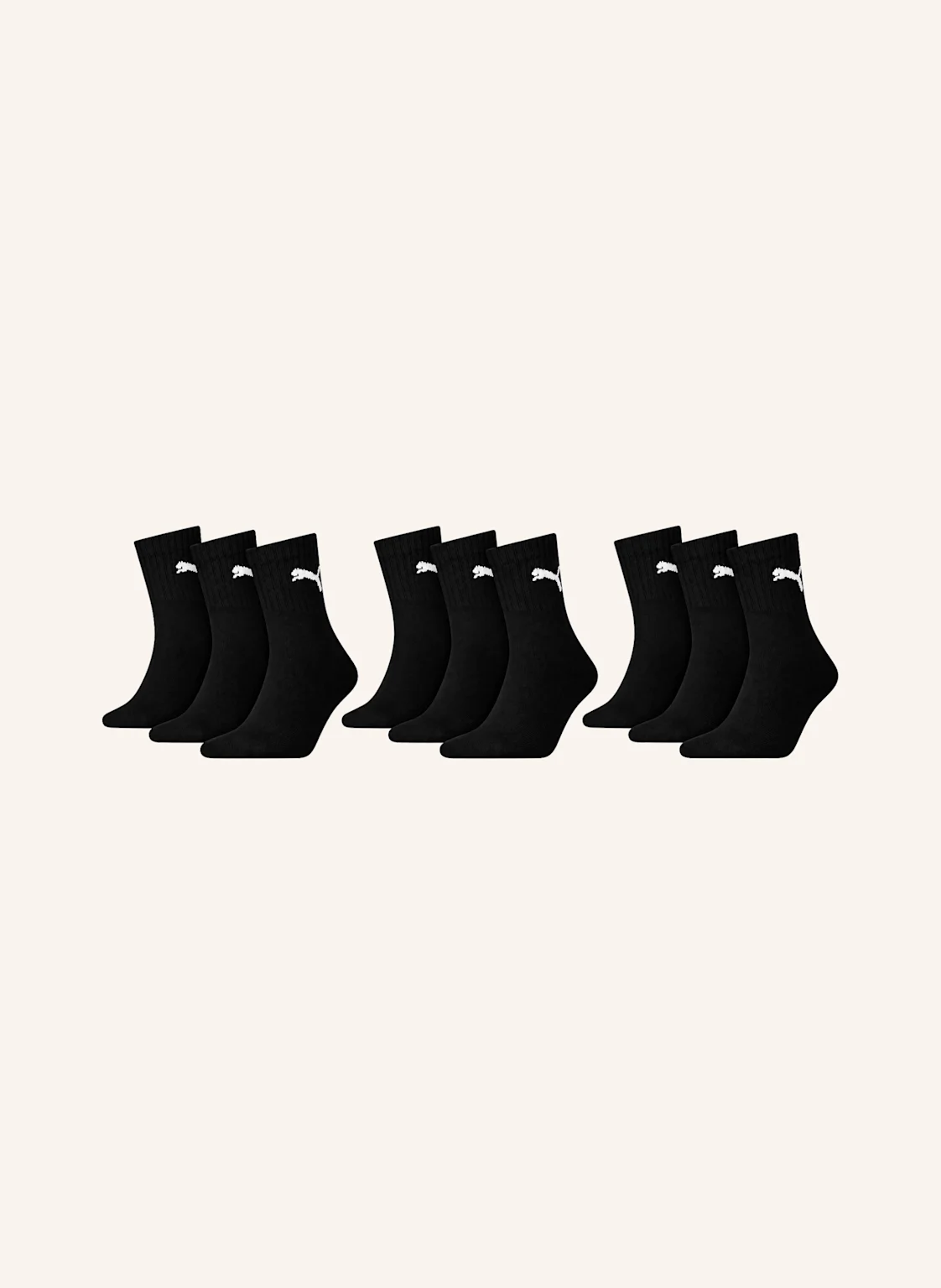PUMA Sportsocken SHORT CREW 9-PACK