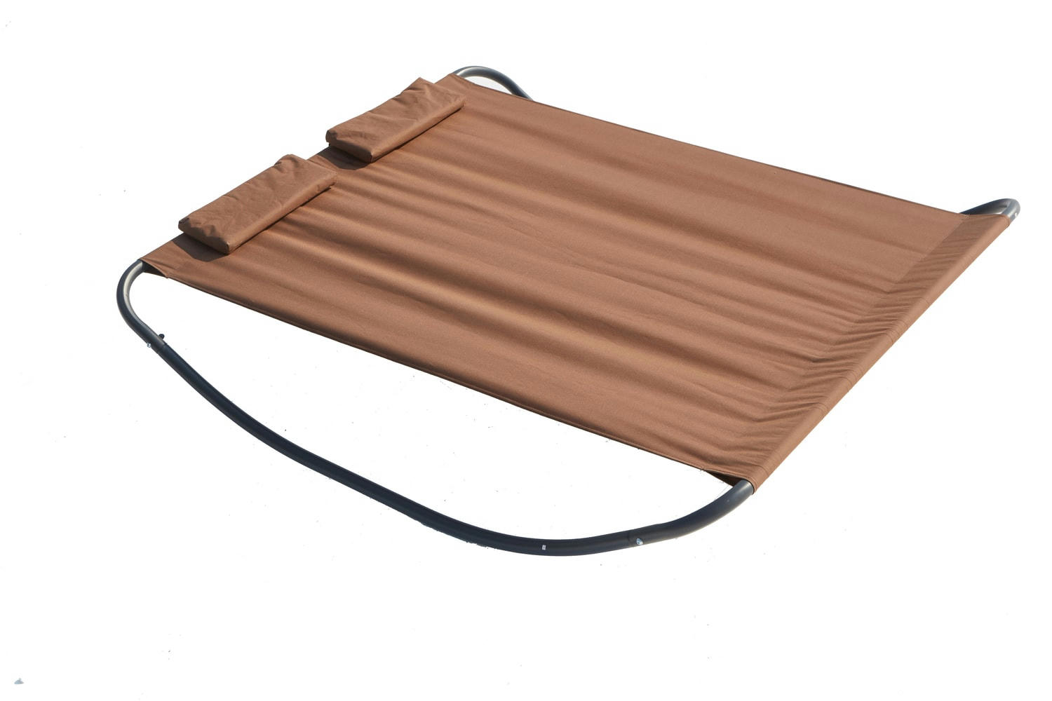 COACHELLA - Transat à bascule 2 personnes chocolat