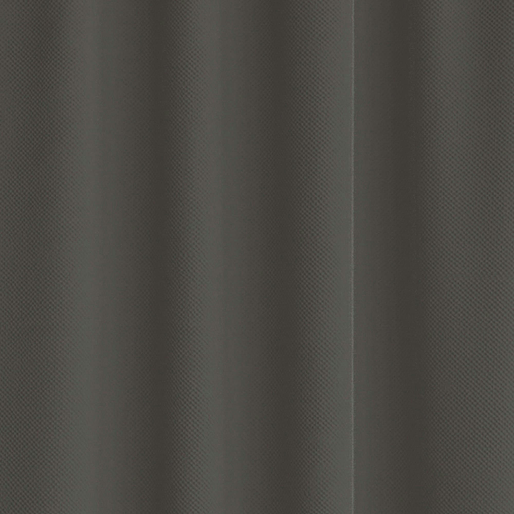 - Rideau de douche classique tissu jacquard uni gris