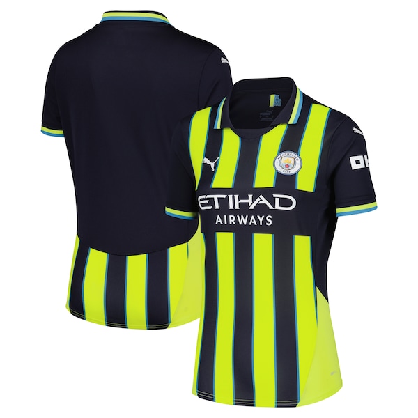 Manchester City Puma Women's 2024/25 Away Replica Jersey - Navy