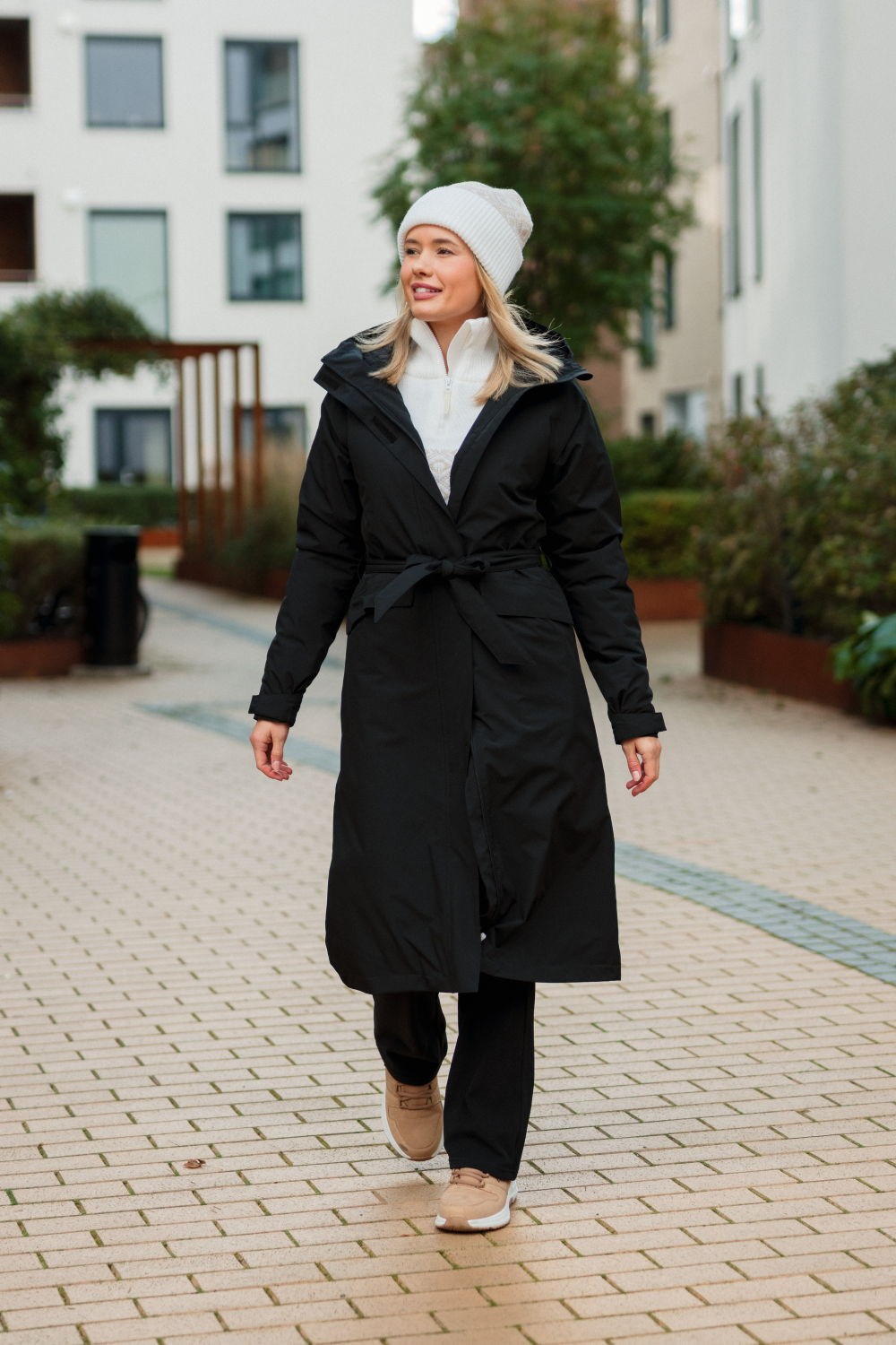 Svolvær lang vattert skallparkas