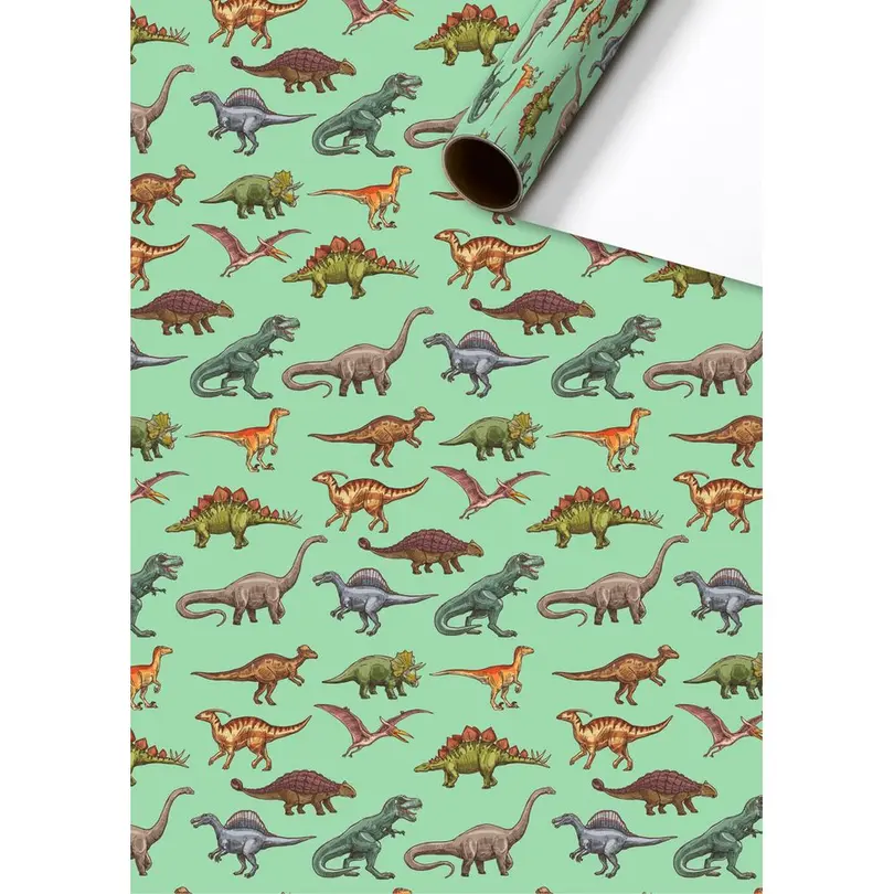 Geschenkpapier Saurus