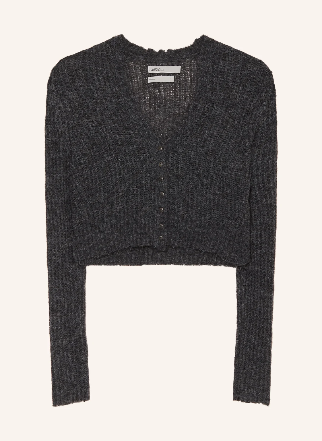 ALLSAINTS Strickjacke MABEL mit Alpaka