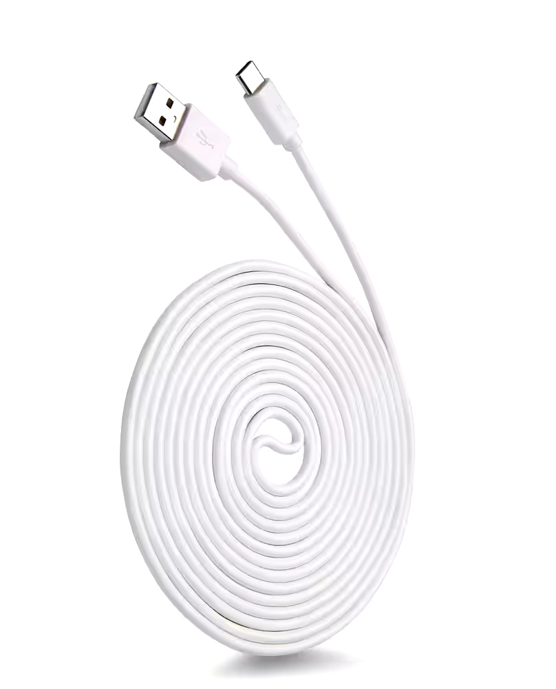 Bluehive Type-C Charger & Sync Cable, for Select Apple & Android Devices, White, 3-pk