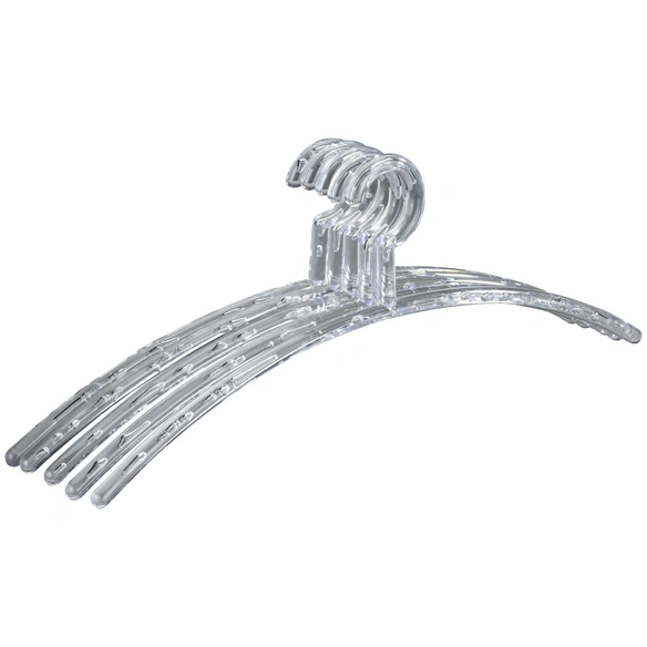 Kleiderbügel, 15 Stk., transparent