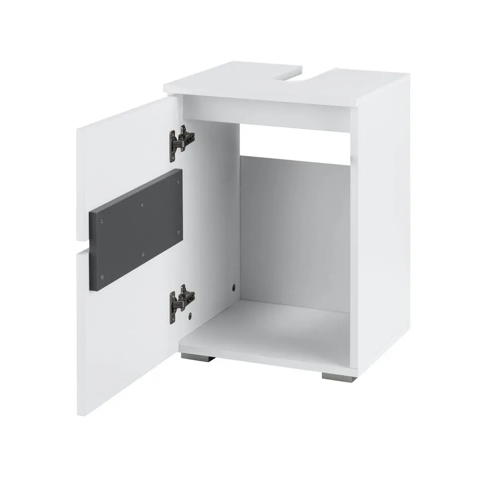 Wisla - Badmeubel 40 cm 1-deurs wit spaanplaat