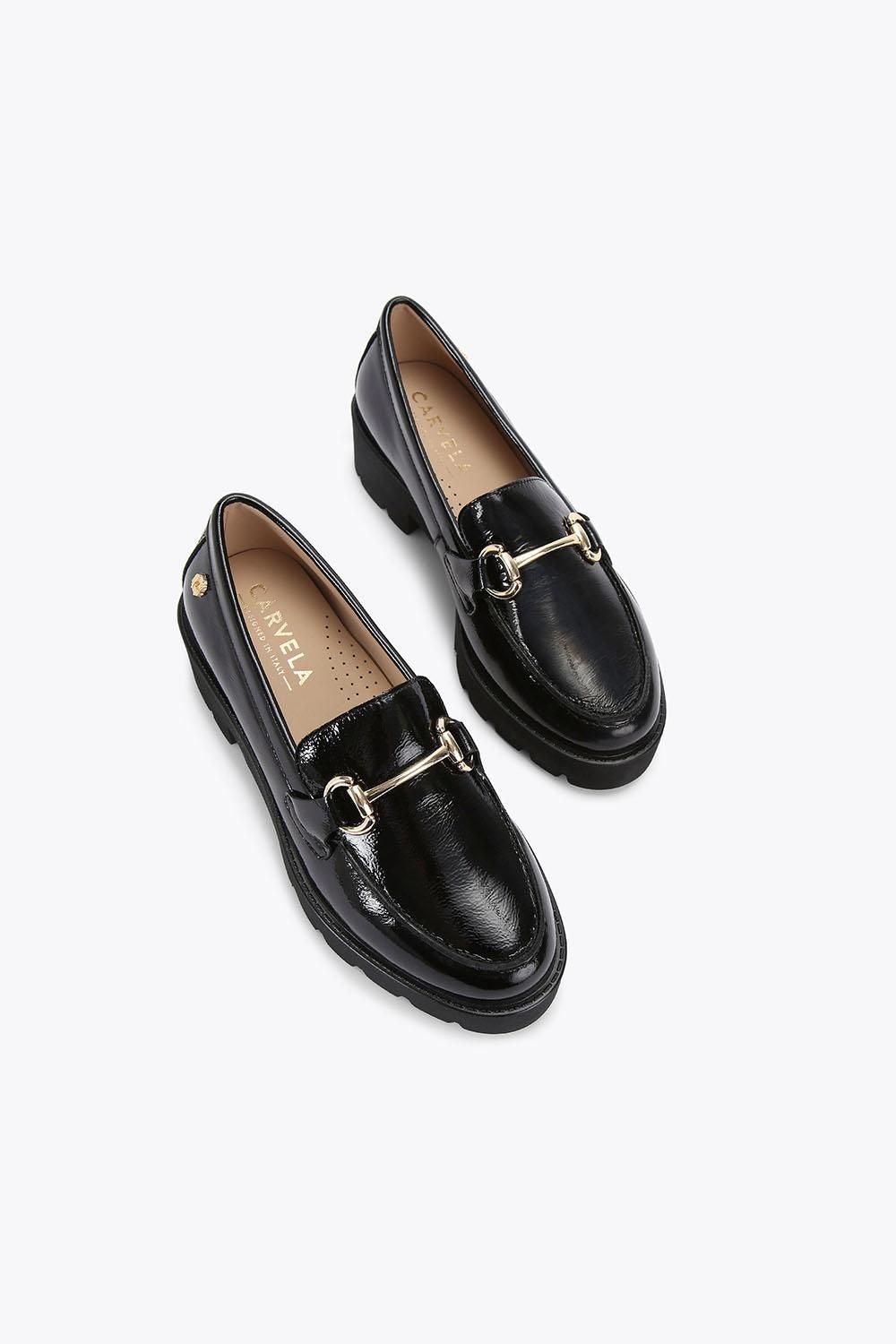 Carvela Snap Chunky' Leather Flats