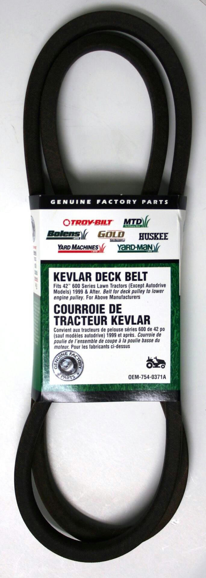 MTD Deck Drive Belt for 2002 & Prior Autodrive Lawn Tractors