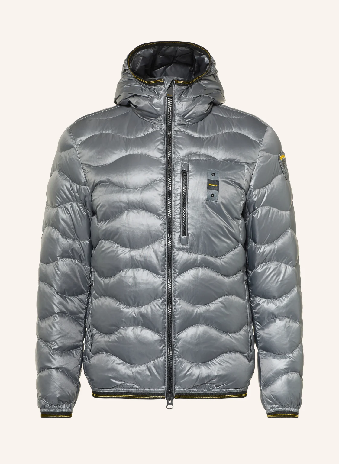 Blauer Daunenjacke WAVE