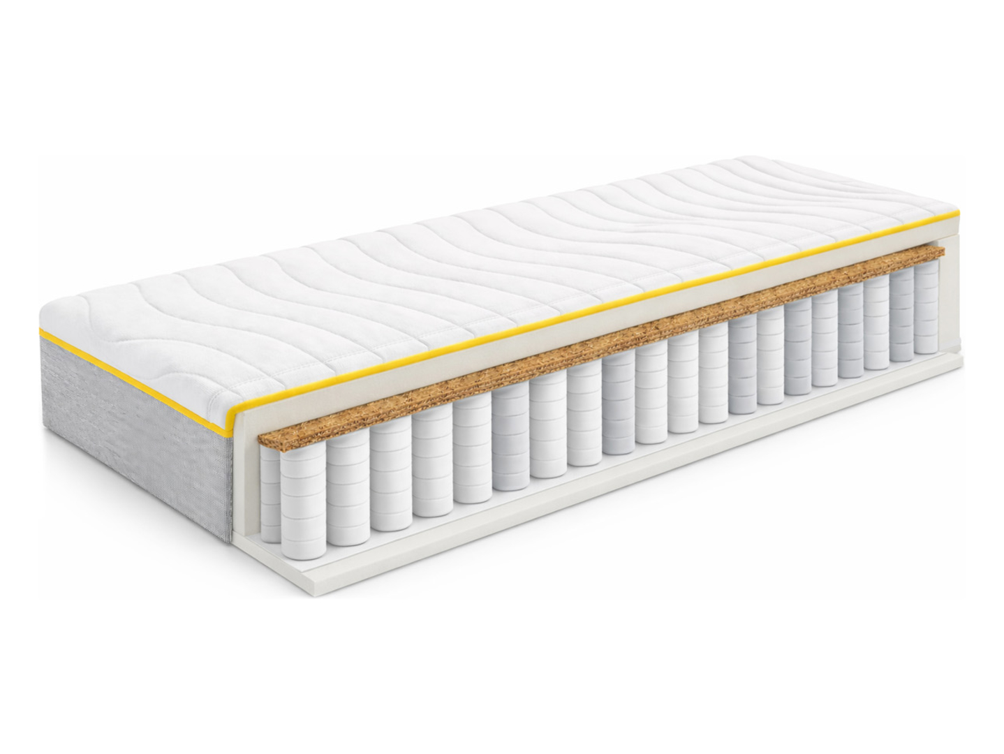 Materac sprężynowy kieszeniowy Ceres AV 80x200 H3