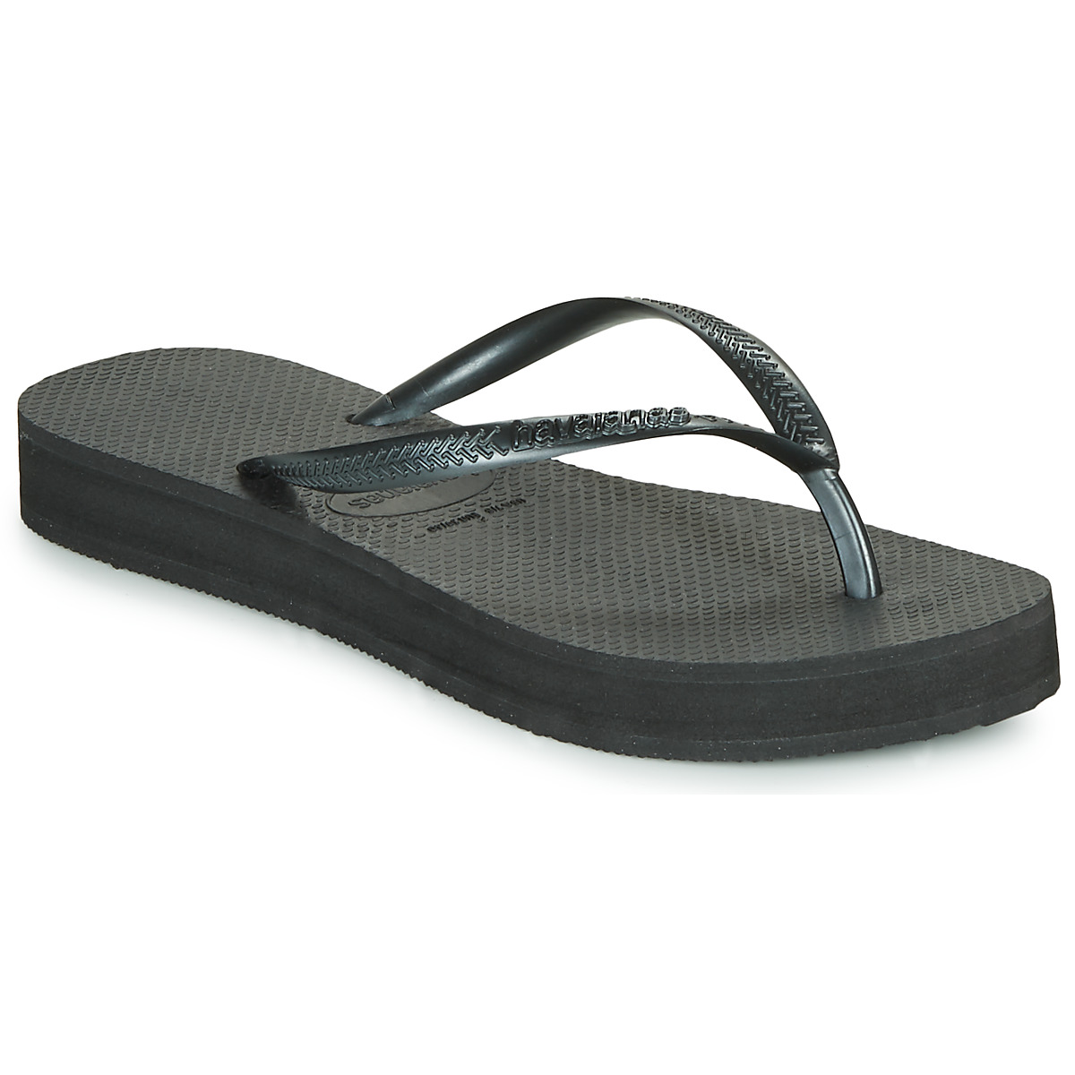 Havaianas - SLIM FLATFORM - Black