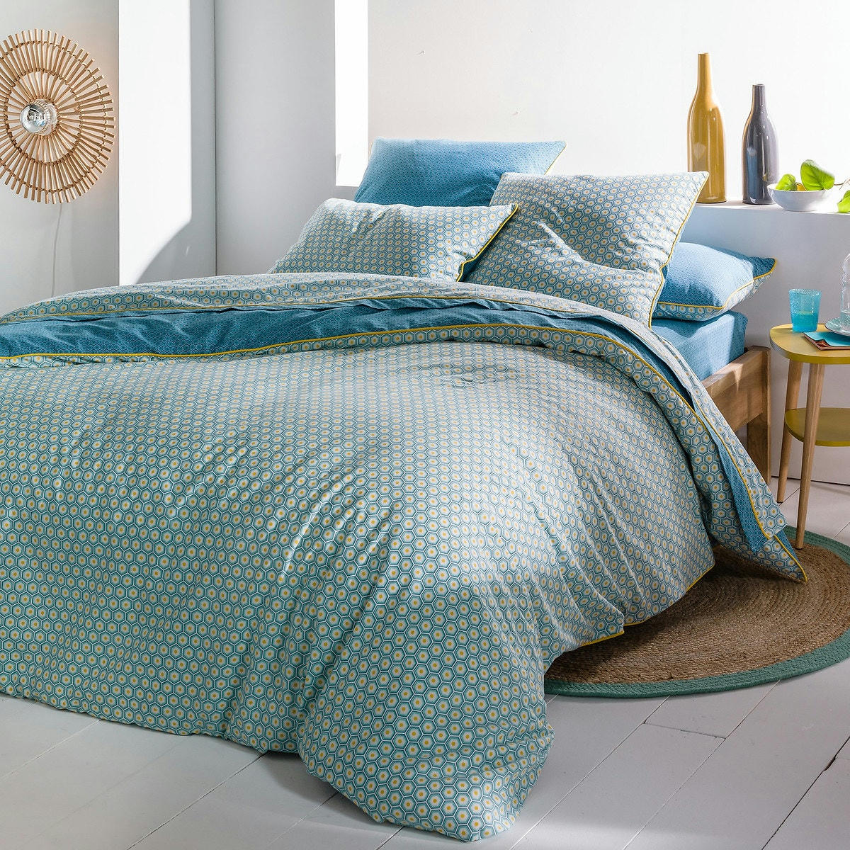 Housse de couette coton, Pop Mozaic