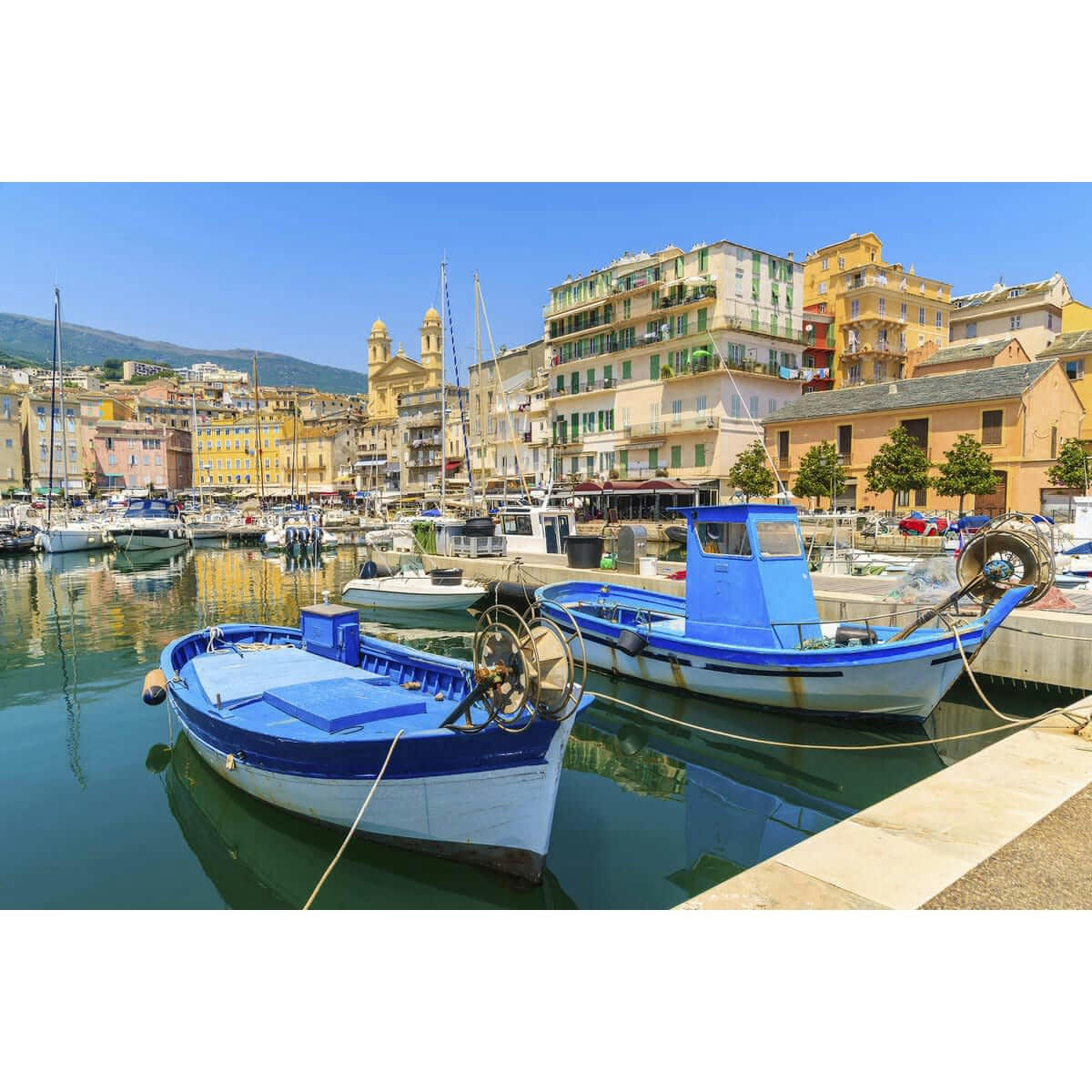 CONTEMPORAIN URBAIN - Tableau sur toile Corsica 45x65 cm