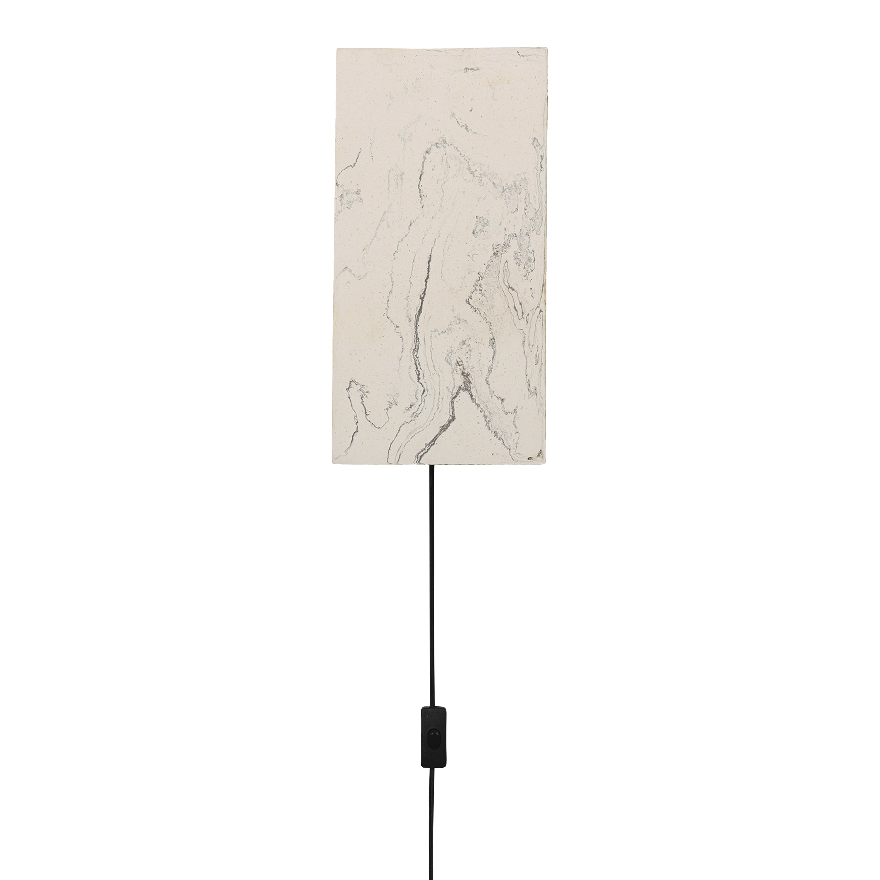 Ferm Living Argilla Wandamp - Marble White