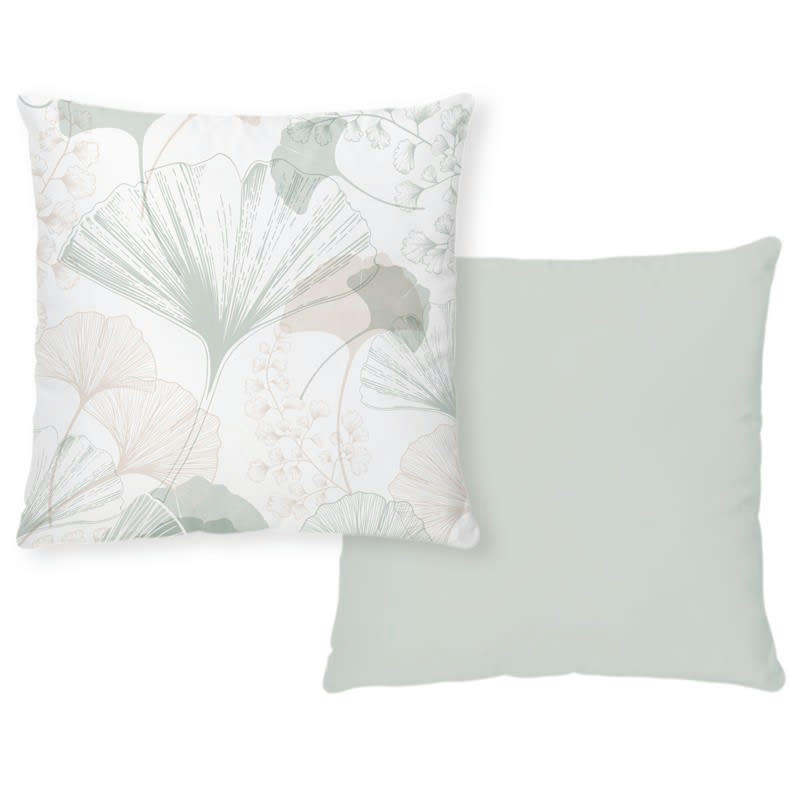 GINGKO - Coussin 40x40cm Multicolore Feuillage